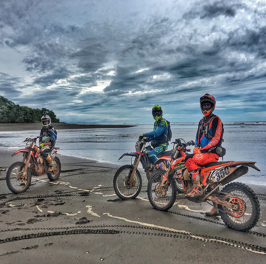 costa rica unlimited dirt bike tours